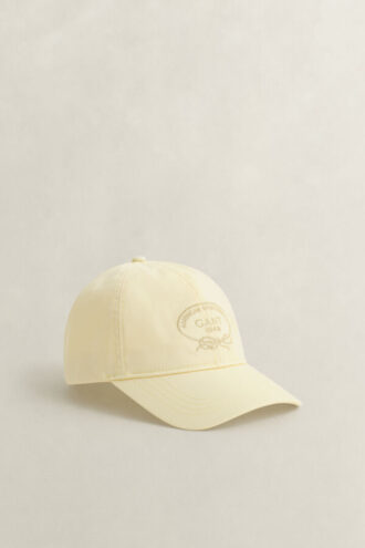 Katoenen twill-pet met print
