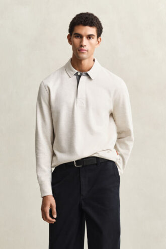 Licht Sacker Rib Polo Sweatshirt