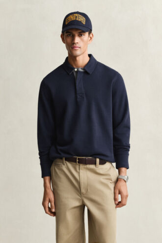 Licht Sacker Rib Polo Sweatshirt