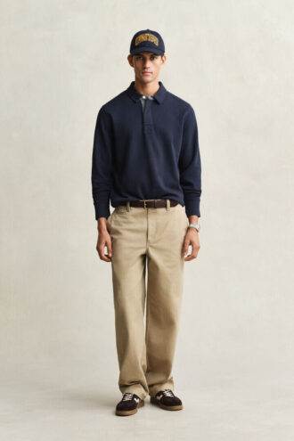 Licht Sacker Rib Polo Sweatshirt