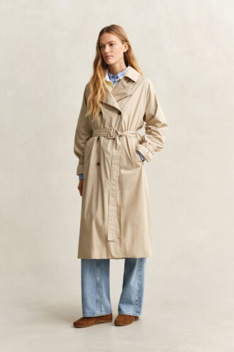 Lichte trenchcoat