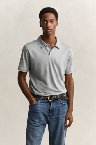 Linnen poloshirt