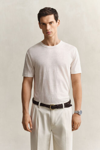 Linnen T-shirt