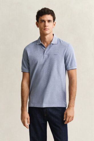 Tweekleurig poloshirt