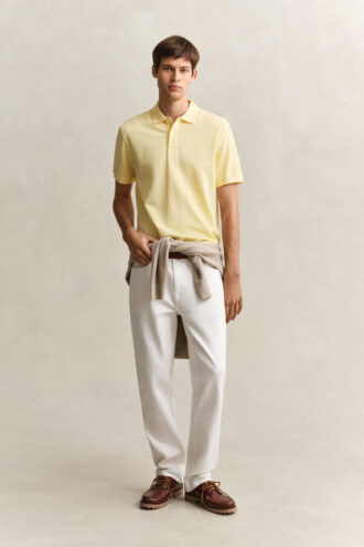 Tweekleurig poloshirt
