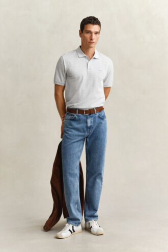 Tweekleurig poloshirt